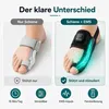 Elektrischer Hallux Valgus Korrektor, EMS Zehenorthese mit Produktbild-Vorschau 2