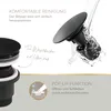 Lenz BOW² Waschtischarmatur Schwarz-matt – erhöhter 360° Produktbild-Vorschau 4