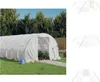 vidaXL Gewächshaus mit Stahlrahmen Weiß 18 m² 6x3x2 m -  Produktbild-Vorschau 1