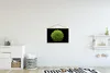MuchoWow® Textilposter Eine grüne Chrysanthemenblüte auf Produktbild-Vorschau 2