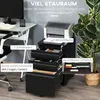 Rollcontainer Stahl abschließbar, 3 Schubladen, Produktbild-Vorschau 6