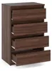 STIV Möbel | Komoda z 4 szufladami | Dąb Wenge | 60 cm | Podgląd zdjęcia produktu 12