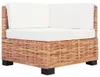 vidaXL Sofagarnitur 18-tlg. Natürliches Rattan Produktbild-Vorschau 3