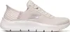 A side view of a beige Skechers women's sneaker. Náhľad obrázku produktu