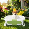 Faltbare Baby Badewanne mit Temperatursensor, Wannenkissen, Produktbild-Vorschau 6