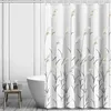 Duschvorhang180x180cm Anti-Schimme | Schilfblume Produktbild-Vorschau 1