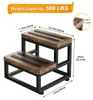 Escalier en deux marches - Tabouret d'escalier pour adultes Voir les images du produit 2