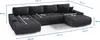 Ecksofa DRACO U-Form universell mit Schlaffunktion & Produktbild-Vorschau 7
