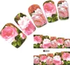 Tattoo Nail Blumen Rosen Bläter Aufkleber Nagel Sticker Produktbild-Vorschau 1