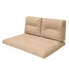 A beige cushion set for a pallet sofa, shown against a white background. Anteprima dell’immagine prodotto