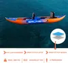 Set kayak gonfiabile Brunelli per 2 persone, canoa Anteprima dell’immagine prodotto 2