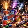 Diabolo XXL - 70 pièces Feux d'artifice du Nouvel An pour Voir les images du produit 2