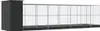 vidaXL Voliéra s nástavcem stříbrná 830x203x216 cm ocelová Náhled obrázku produktu 5