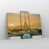 Bild auf Leinwand - Leinwandbild - Eiffelturm Frankreich Produktbild-Vorschau 4