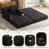 okwish Einzel Sofa mit 4 Seitentaschen und Getränkehaltern, Produktbild-Vorschau 3