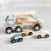 Viga Polarb Holzspielzeugauto mit Montessori-Autos Produktbild-Vorschau 26