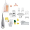 Dřevěný domeček pro panenky XXL Powder Residence ECOTOYS Náhled obrázku produktu 3