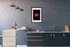 MuchoWow® MuchoWow® Gerahmtes Poster Lippen - Geld - Rot Produktbild-Vorschau 2