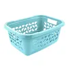A light blue laundry basket is shown against a white background. Produktbild-Vorschau