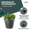XL Pflanzkübel / Pflanztopf „LIKE“ Ø58xH51 cm - Anthrazit - Produktbild-Vorschau 6
