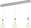 B-Leuchten 3-flg LED Pendelleuchte Sam Nickel Produktbild-Vorschau 4