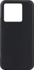 A black smartphone case with a white cutout for the camera. Produktbild-Vorschau