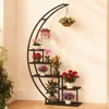 DanDiBo Blumenregal indoor 170 cm Hoch Metall Schwarz Produktbild-Vorschau 12