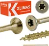 Klimas vruty do dřeva žluté 8x180 - 50 ks. Náhled obrázku produktu 1