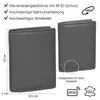 Leder Geldbörse Herren Portemonnaie RFID Hochformat Produktbild-Vorschau 3