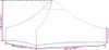 vidaXL Partyzelt-Dach 2x2 m Anthrazit 270 g/m² Produktbild-Vorschau 4