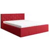 Polsterbett SKIDI -OM 160x200 mit Bettkasten. Farbe: Rot Produktbild-Vorschau 2
