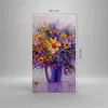 Bild auf Leinwand - Leinwandbild - Blumen Vase - 45x80cm - Produktbild-Vorschau 3