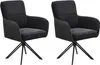 byLIVING Stuhl 2-er Set TINO / Bezug Webstoff-Mikrofaser in Produktbild-Vorschau 1