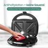 Emerio Sandwichmaker – 750 W – Antihaftbeschichtung – Produktbild-Vorschau 4