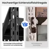 FLEXISPOT Werkbank aus Stahl, Arbeitstisch mit Lochwänden Produktbild-Vorschau 5