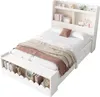 Letto singolo classico per ragazzi, 90x200 cm, con rete a Anteprima dell’immagine prodotto 10