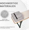 TexDeko Bierbankauflage 220x25x4cm mit Reißverschluss Grau Produktbild-Vorschau 2