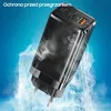 USAMS GaN Ladegerät 65W 2xUSB-C+USB Schnellladung Weiß Produktbild-Vorschau 9