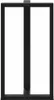Möbel Bartischbeine T-Form 2 Stk. Schwarz 60x35x(110-111) Produktbild-Vorschau 6
