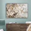 OneMillionCanvasses® - Plátna - Květiny - Bílá - Zlatá - Náhled obrázku produktu 4