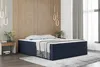 Boxspringbett Schlafzimmerbett PRIMA 200x220cm Stoff Blau Produktbild-Vorschau 1