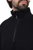 Mivaro Herren Troyer in Schwarz - Pullover mit Produktbild-Vorschau 3