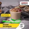 Müsli 2 Go Becher mit Iso-Kühlfach & Löffel in Grün – Produktbild-Vorschau 3