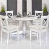 Beautissu Lot de 4 coussins de chaise 40x40 avec rubans Lea Voir les images du produit 5