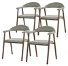 ML-Design Esszimmerstühle 4er Set mit Armlehne Küchenstühle Produktbild-Vorschau 1