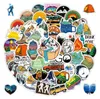 100 Stück Wasserdichte Sticker, Vintage Aufkleber, Geschenk Produktbild-Vorschau 1
