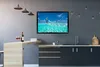 MuchoWow® Gerahmtes Poster Sommer - Meer - Hängematte 90x60 Produktbild-Vorschau 2