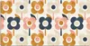 Schreibtischmatte Tischunterlage 120x60 cm Mauspad - Blumen Produktbild-Vorschau 1