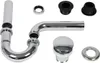 A collection of plumbing parts for a sink drain. Produktbild-Vorschau