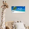 MuchoWow® Poster Strand - Meer - Palme - Insel 40x20 cm - Produktbild-Vorschau 7